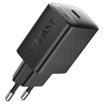  СЗУ ACEFAST A104 PD5W Gan USB-C Charger EU Black 