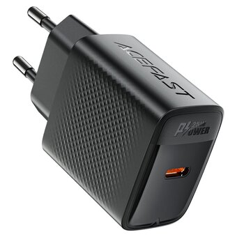 СЗУ ACEFAST A104 PD5W Gan USB-C Charger EU Black 