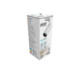  Трековая система GAUSS TR081 4000К, белый 