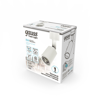  Светильник GAUSS TR089, 4000К, белый 