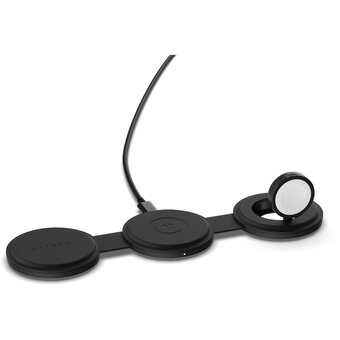  Зарядное устройство Satechi ST-QTG31K Qi2 OntheGo 3-in-1 Wireless Charger чёрный 