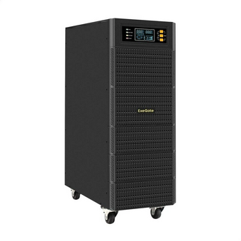  ИБП ExeGate PowerExpert TL-575-10kVA.192V.LCD.AVR.T.USB.RS232.SNMP EX296953RUS 10000VA/10000W, On-Line, PF-1, LCD, клеммы, RS232, USB 