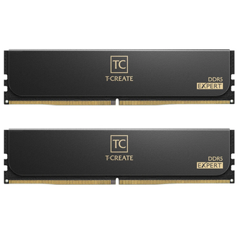 ОЗУ TEAMGROUP T-Create Expert 96GB (CTCED596G6400HC32ADC01) (2x48GB) DDR5 6400MHz CL32 (32-39-39-84) 1.4V / Black 