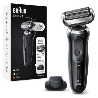  Электробритва Braun 71-N1200s Noire Wet Dry 360 