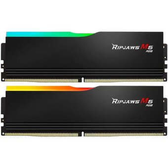  ОЗУ G.SKILL Rip Jaws M5 Neo RGB 32GB (F5-6000J2836G16GX2-RM5NRK) (2x16GB) DDR5 6000MHz CL28 (28-36-36-96) 1.40V / Black 