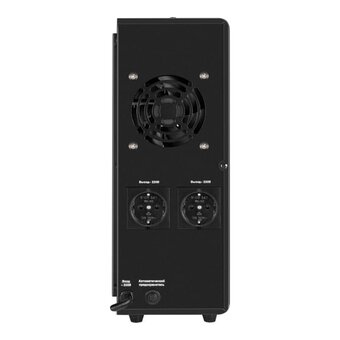  ИБП Exegate FineSine SX-1500.LCD.AVR.2SH EX295998RUS инвертор, синус, для котла, настенный 1500VA/1050W, чистая синусоида, цветной LCD-дисплей 