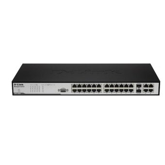  УЦ Коммутатор D-LINK DES-3028 (корпуса с царапинами и потертостями) 