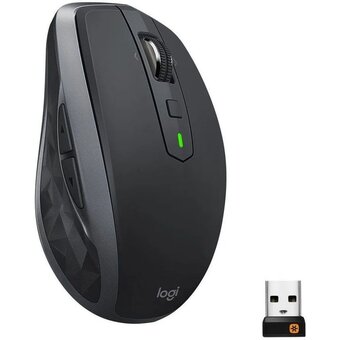  Мышь Logitech MX Anywhere 2S Graphite (910-006287) темно-серая 