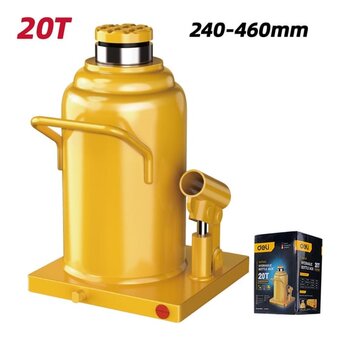  Домкрат бутылочный Deli DQ71020 20 т 