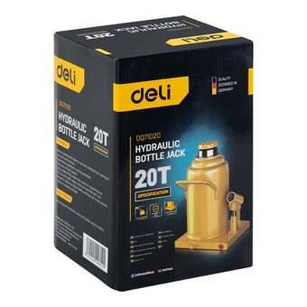  Домкрат бутылочный Deli DQ71020 20 т 