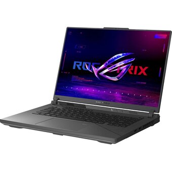 Ноутбук ASUS Rog Strix G16 G614PP-S5063 (90NR0L67-M00300-32G/1T) Ryzen 9 8940HX 32Gb SSD 1Tb nVidia RTX 5070 8Gb 16 WQXGA IPS 90Вт*ч No OS Серый 