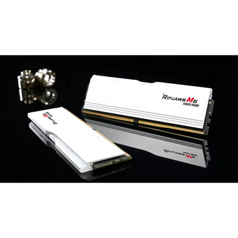  ОЗУ G.SKILL Rip Jaws M5 Neo RGB 64GB (F5-6000J3040G32GX2-RM5NRW) (2x32GB) DDR5 6000MHz CL30 (30-40-40-96) 1.40V / White 