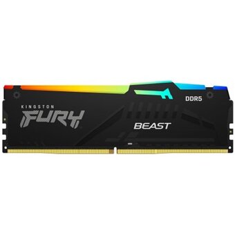  ОЗУ Kingston Fury Beast Black (KF552C40BB2AK2-64) DDR5 - 2x 32ГБ 5200МГц, DIMM, ECC, Ret 