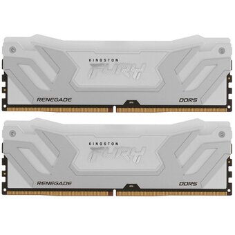 ОЗУ Kingston Fury Renegade White RGB (KF588CU42RWAK2-48) 48GB DDR5 8800 On-Die ECC CUDIMM CL42 kit 2*24gb 