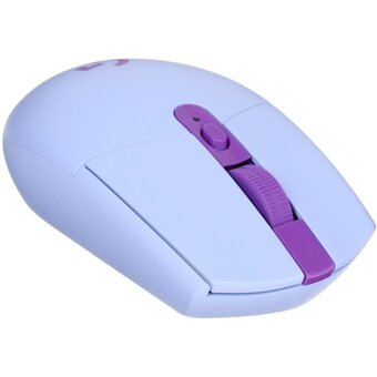  Мышь беспроводная игровая Logitech G304 Lightspeed Lilac (910-006026) 