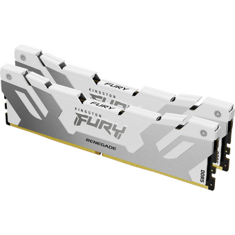  ОЗУ Kingston Fury Renegade White RGB (KF580C38RWK2-48) 48GB DDR5 8000 Non-ECC Unbuffered DIMM (Kit 2*24gb) CL38 