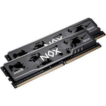  ОЗУ Apacer NOX 64GB (AH5U64G52C522MBAA-2) DDR5 5200 DIMM OC DDR5 w/HS, kit 2x32GB CL40, 1.25V 