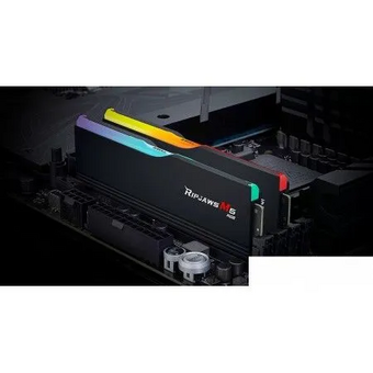  ОЗУ G.SKILL Rip Jaws M5 RGB 32GB (F5-6000J3636F16GX2-RM5RK) (2x16GB) DDR5 6000MHz CL36 (36-36-36-96) 1.35V / Black 