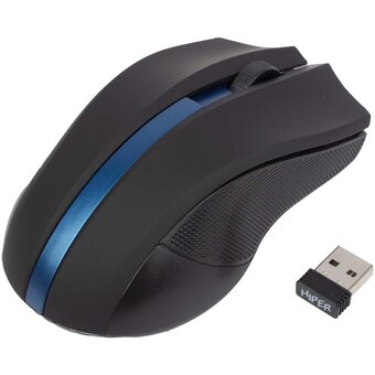  Мышь HIPER HOMW-074 black/blue 