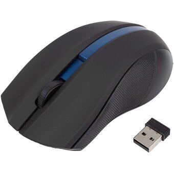  Мышь HIPER HOMW-074 black/blue 