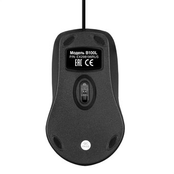  Мышь ExeGate Professional Standard B100L EX298196RUS черная 