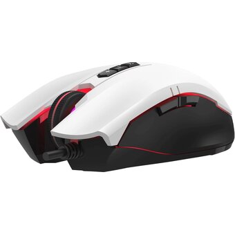  Мышь A4Tech Bloody ES7 Panda white 