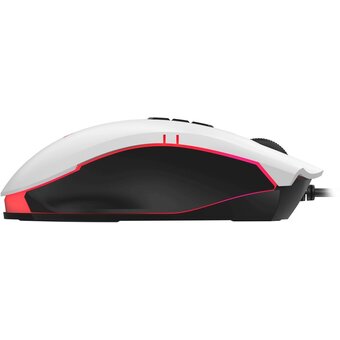  Мышь A4Tech Bloody ES7 Panda white 