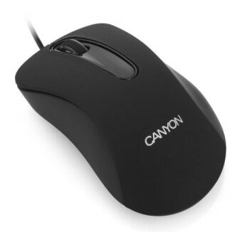  Мышь проводная CANYON CM-2/1200 (CNE-CMS2) черный 