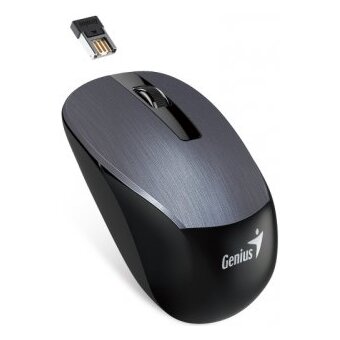  Мышь беспроводная Genius NX-7015 800-1200-1600 железно-серый 