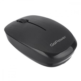  Мышь беспроводная GoPower GPM02 черный 