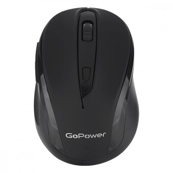  Мышь беспроводная GoPower GPM03 черный 