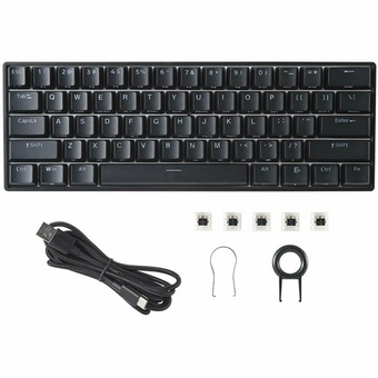  Игровая клавиатура Mad Catz S.T.R.I.K.E. 6 US чёрная Red Switch 