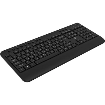  Клавиатура OKLICK K257W черный 