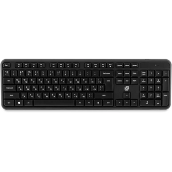  Клавиатура OKLICK K888W черный 