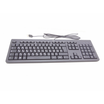  Клавиатура HP 125 (M27527-061) механическая черный USB 