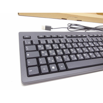  Клавиатура HP 125 (M27527-061) механическая черный USB 