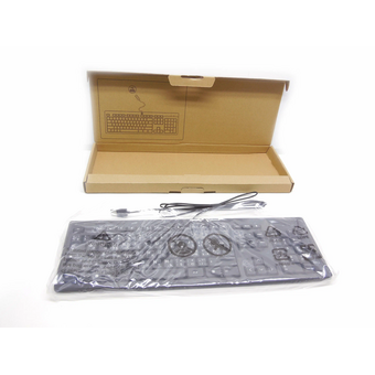  Клавиатура HP 125 (M27527-061) механическая черный USB 