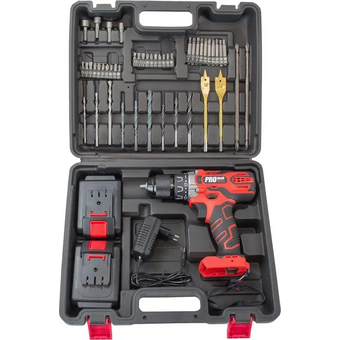  Дрель аккумуляторнаяEdon PROtech PRO-21L2K-N2 