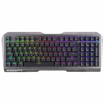  Игровая клавиатура Mad Catz S.T.R.I.K.E. 13 US без русской раскладки чёрная Cherry MX RED Switch 