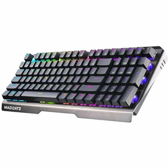  Игровая клавиатура Mad Catz S.T.R.I.K.E. 13 US без русской раскладки чёрная Cherry MX RED Switch 