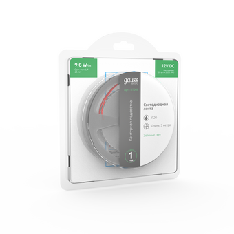 Светодиодная лента GAUSS Basic BT068 9.6Вт, 3м 