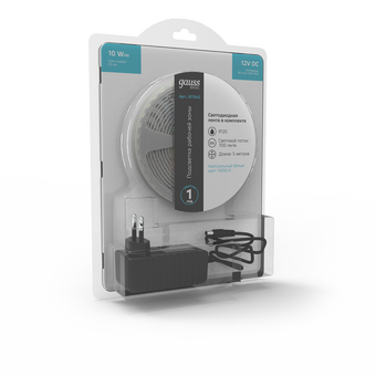  Светодиодная лента GAUSS Basic BT043 10Вт, 5м 