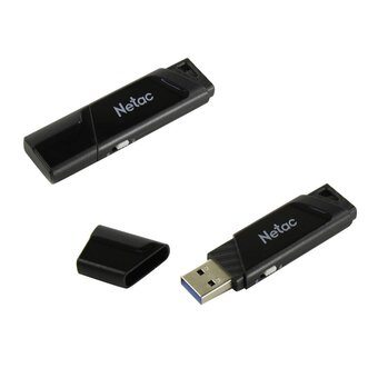  USB-флешка Netac NT03U336S-032G-32BK 32GB U336 USB3.2 черный 