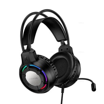  Наушники BOROFONE BO112 Wave gaming headphones чёрный 
