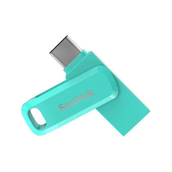  USB-флешка SanDisk SDDDC3 64Gb (SDDDC3-064G-G46G), USB3.1 Type-C, светло зеленая 
