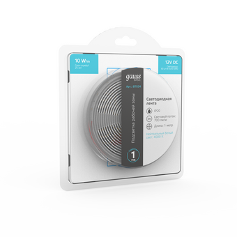  Светодиодная лента GAUSS Basic BT034 10Вт, 1м 