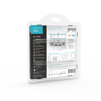  Светодиодная лента GAUSS Basic BT034 10Вт, 1м 