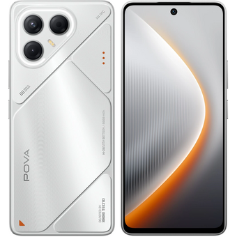  Смартфон Tecno Pova 7 5G 8/256Gb серебристый 