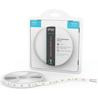  Светодиодная лента GAUSS Basic BT025 40Вт, 5м 