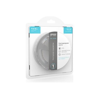 Светодиодная лента GAUSS Basic BT065 48Вт, 5м   Светодиодная лента GAUSS Basic BT065 48Вт, 5м